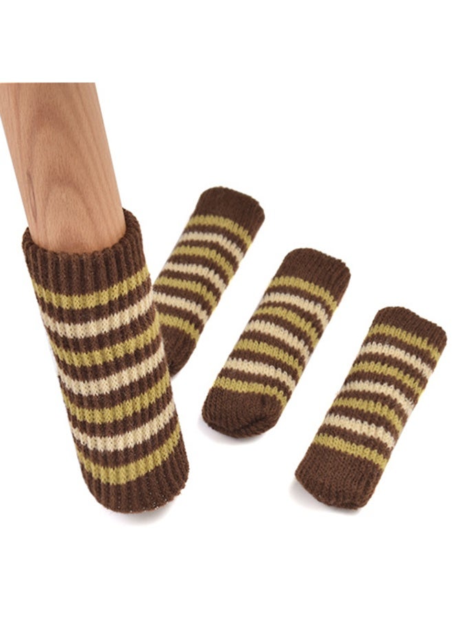 12pcs Reusable Furniture Leg Protection Covers, Reducing Noise And Scratches On Furniture Legs, Easy To Install And Remove, Machine Washable, Suitable For Scratch Resistant Flooring - Image 3